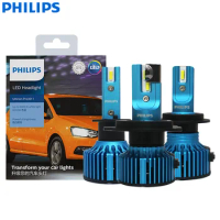 Philips LED H1 H4 H7 H11 HB3 HB4 HIR2 Ultinon Pro3011 Car LED Headlight 9005 9006 9012 Auto 6000K Bright White Original Bulbs 2x