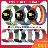 18MM 20MM 22MM Strap For Ticwatch Pro 2020/Pro 3 GPS/E2/S2 Smart Watch Band Nylon Straps For TicWatch E Tic Watch 2 C2 Correa