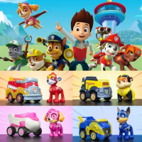 Anime Paw Patrol Toy Rescue Car Chase Skye Doll Eggs for Children Birthday Christmas Gift