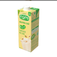 Sữa đậu nành canxi Fami , nguyên chất hộp 1L