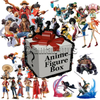 Anime One Piece Figure Blind Box Surprise Box Saber Luffy Action Figures Mystery Box Collection Model Toy for Children Gift