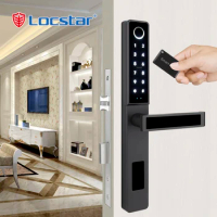 Magnetic Door Lock Smart Handle Digital Door Lock Card Tuya Smart Door Lock