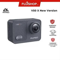Akaso V50 X V50X New Version 4K 30fps Action Cam Camera With Remote Kamera Garansi Resmi Grey
