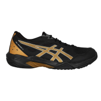ASICS GEL-ROCKET 11 男排球鞋-2E-寬楦 排球 1071A094-005 黑金淺灰