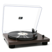 免運 黑膠唱片機復古留聲機老式電唱機歐式LP12寸古典藍牙音響唱頭【快速出貨】