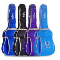 40/41inch Guitar Case Travel Guitar Bag Folk Guitar Case Bag Waterproof Guitar Backpack Cover