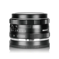 Meike 35mm F1.7 APS-C Manual Fixed Focus Lens for Canon EOS-M (EF-M Mount) Camera EOS M M2 M3 M5 M6 M10 M50 M100 M200 M6II M50II