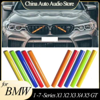 Front bumper grille appearance decorative strip For BMW 1 2 3 4 5 6 7 -Series X1 X2 X3 X4 X5 GT