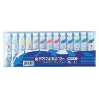 日本SASURA櫻花不透明水彩12色/盒*EMW12LS【領券滿額再折千5/31止】