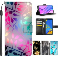 Flip Wallet Leather Case For Vivo Y1S Y91C Card Holder Stand Phone Cover For Vivo Y91i 1820 Case For Vivo V17 Neo 6.38" Coque