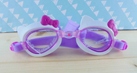 【震撼精品百貨】Hello Kitty 凱蒂貓 KITTY蛙鏡-聖代圖案-紫色 震撼日式精品百貨