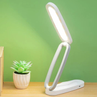 Hot Sell Foldable Multi-Directional Rotation Desk Lamps USB Charging Touch Sensor LED Study Table Lamps