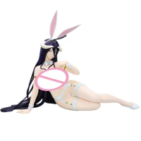 FREEing B-style Overlord IV Albedo Sexy Anime Bunny Ver 1/4 PVC Action Figure Toy Adults Collection Hentai Model Doll Gifts
