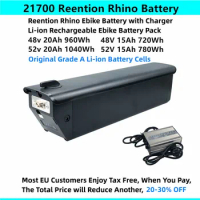 48V 15Ah 20Ah 52V 15Ah 20Ah Reention Rhino Ebike Battery E-bike Battery for Magicycle Ocelot Pro Long Range Step-Thru E-bike