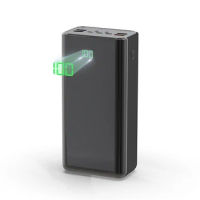 PZX V50 50000mAh Power Bank Larger Capacity Portable Power Bank Four Port Output Digital Charger with LED Lights