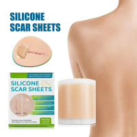 [READY STOCK] Silicone Scar Gel Tape For Men, Painless Keloid & Burn Scar Removal, Effective Skin Re