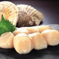 【RealShop】日本鮮凍生食級干貝 M等級 約1kg/26-30顆(天然帆立貝柱 高檔食材 真食材本舖)