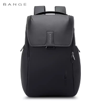 Bange Bange BG2581 Tas Ransel Backpack Laptop Pria 15.6 Inch - BLACK