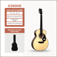 Đàn Guitar Acoustic Saga GS600E có EQ size mini 3 phần 4 đàn  guitar saga  guitar