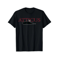 ATTICUS 2001 Deadbird Kaos Cetak Asli - Kaos Santai Menampilkan Grafis Merah dan Desain Burung dalam