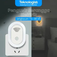 Alat Pengusir Serangga Nyamuk Tikus Elektrik Ultrasonic Insect Repellent