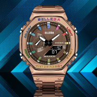 PROMO BELLEDA 9529 Jam Tangan Pria Rantai Double Time Rantai Digital & Analog Anti Air Watches
