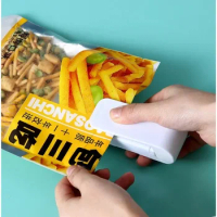 Portable Plastic Bag Sealer Mini Heat Bag Sealer HandheldHeat Sealer Machine Food Saver Storage Snack Keep Fresh Accessories