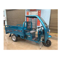 Customization new model electric tricycle adult with roof use for cargo