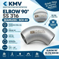 ELBOW SS 316 SEAMLESS SCH 40 | ELBOW STAINLESS STEEL 316 SCH40 | FITTING PIPA 2inch-2 1/2inch 2 1/2 