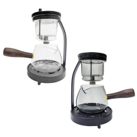 【APEX】望月泡茶器_禮盒裝(一鍵過濾 茶水分離 泡茶壺 胡桃木 胡桃木茶壺 木質玻璃茶壺 沖茶器)
