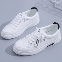 Sneakers Putih, Untuk Wanita, Gaya Baru Musim Bunga 2025, Gaya Korea, Kasut Atas Rendah, Popular, Be