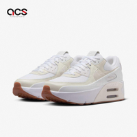 Nike 休閒鞋 Air Max 90 LV8 女鞋 白 米白 厚底 氣墊 小白鞋 運動鞋 FD4328-111