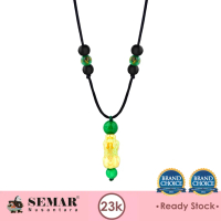 Kalung Tali Emas Charm Dragon Gold 23K Semar Nusantara