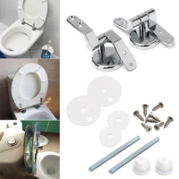 Stainless Steel Seat Hinge flush toilet cover mounting connector toilet lid hinge mounting fittings Replacement Parts WJ916