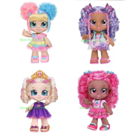 Kindi Kids Scented Sisters - Tiara Sparkles Berri D'Lish Candy Sweets Big Sister Flora Flutters - Pre-School 10 Inch Play Doll