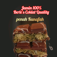 Coklat Kunafa Pistachio KUNAFA Beryl's quality Ainti Creespy Smooth Quality Chocolate Food Snacks ne