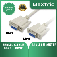 Panamax 1.4 ~ 5 Meter DB9F - DB9F Serial Cable DB 9Pin Female to Female RS232 Extension = E3322