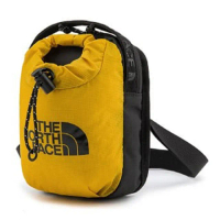 【The North Face】BOZER CROSS BODY 超輕量+耐磨 抽繩休閒單肩包.隨身袋(52RY-YQR 黃 N)