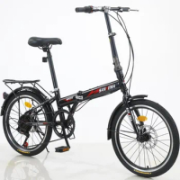 Variable Hybrid Student Bicycle Speed Disc Brake Speed Bike Damping Cycling 20 Inch Urban Cycling Velo Enfants Riding Tools