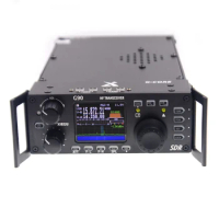 G90 Xiegu HF Transceiver 20W SSB/CW/AM/FM 0.5-30MHz HF Amateur Radio SDR Structure with Built-in Auto Antenna Tuner