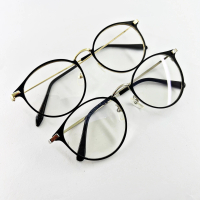 Kacamata Oval Frame Titanium Besi Photocromic Minus Bluecromic 1326 Laki Laki Wanita Eyewear Glasses
