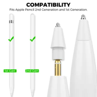 Pencil Tip Case For Apple Pencil 3 USB-C 2 1 Anti-scratch iPad Touch Screen Pen Short Nib Case for Pencil 2nd 1nd Cover Skin