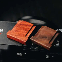 Wooden Wood Hot Shoe Cover For Fuji XE3 Fujifilm X E3