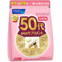 Fancl - (新版) 50代女性綜合營養維他命補充丸 粉色 (MM) 30小包