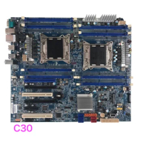 Suitable For Lenovo ThinkStation C30 Workstation Motherboard 03T8422 03T6737 X79 DDR3 Mainboard 100% Tested OK Fully Work