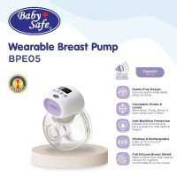 BabySafe - BPE05 - Breast Milk Connector | Pompa ASI Elektrik Langsung Pakai | Wearable Breast Pump
