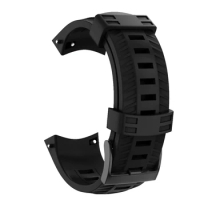 Suunto 24mm Rubber Silicone Strap Smart Watch Wristband For Suunto 9 Baro Replacement Bracelet Spartan Sport Band