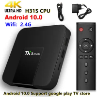 Set Top Box Smart TV Box TX3 Mini TV Box 2.4G Wifi TV Box Tx3 2+16g HD Network Player Bluetooth 4K android tv
