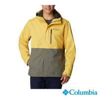 【Columbia 哥倫比亞 官方旗艦】男款-Omni-Tech防水外套-黃色(UWE68480YL / 2023春夏)