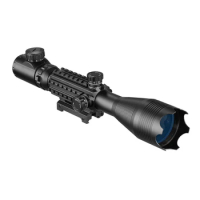 LUGER 4-16x50 Optical hunting sight Fish bone High definition differentiation Tactical rifle sight Sniper gun Air gun